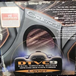 DTVC9 Digital Terrestrial Receiver - Black